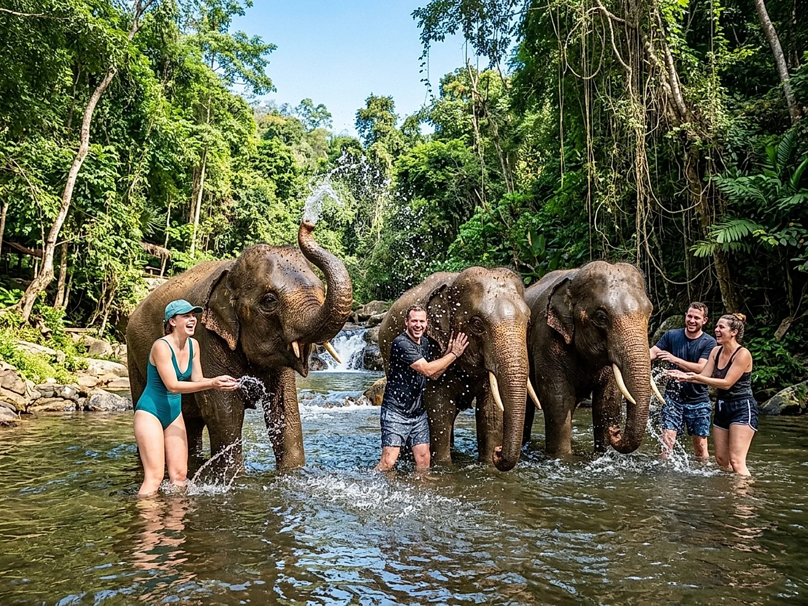 ปางช้าง Elephant Jungle Sanctuary